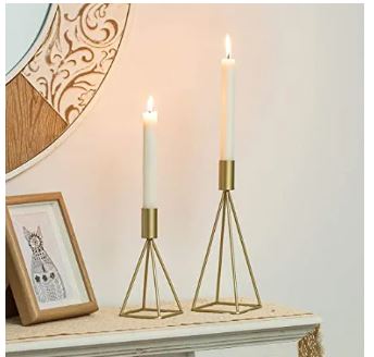 Geometric Candle Stands