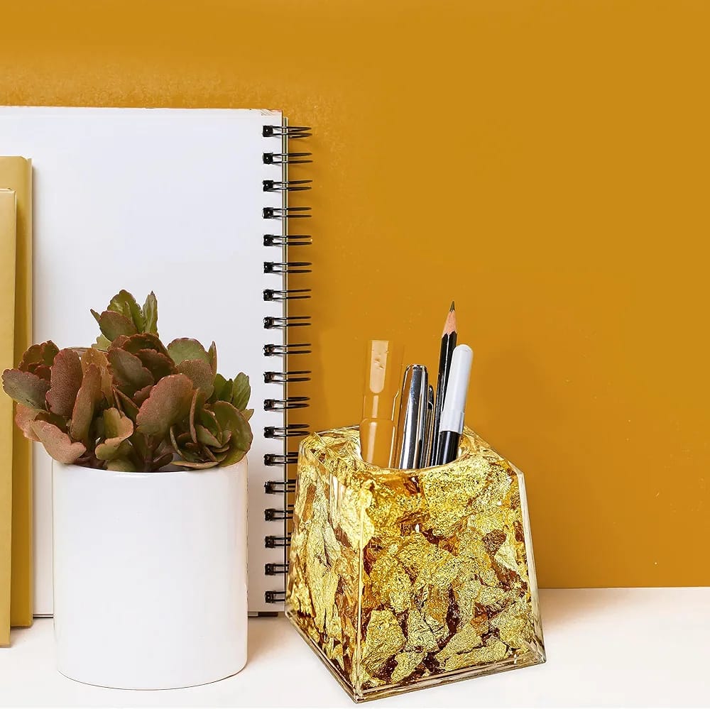 Japanese style 2 in 1 Pen holder, Paper weight Pen stand