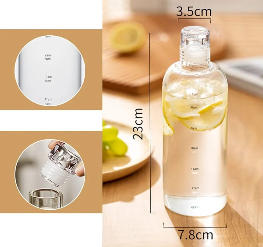 Transparent Glass Bottle