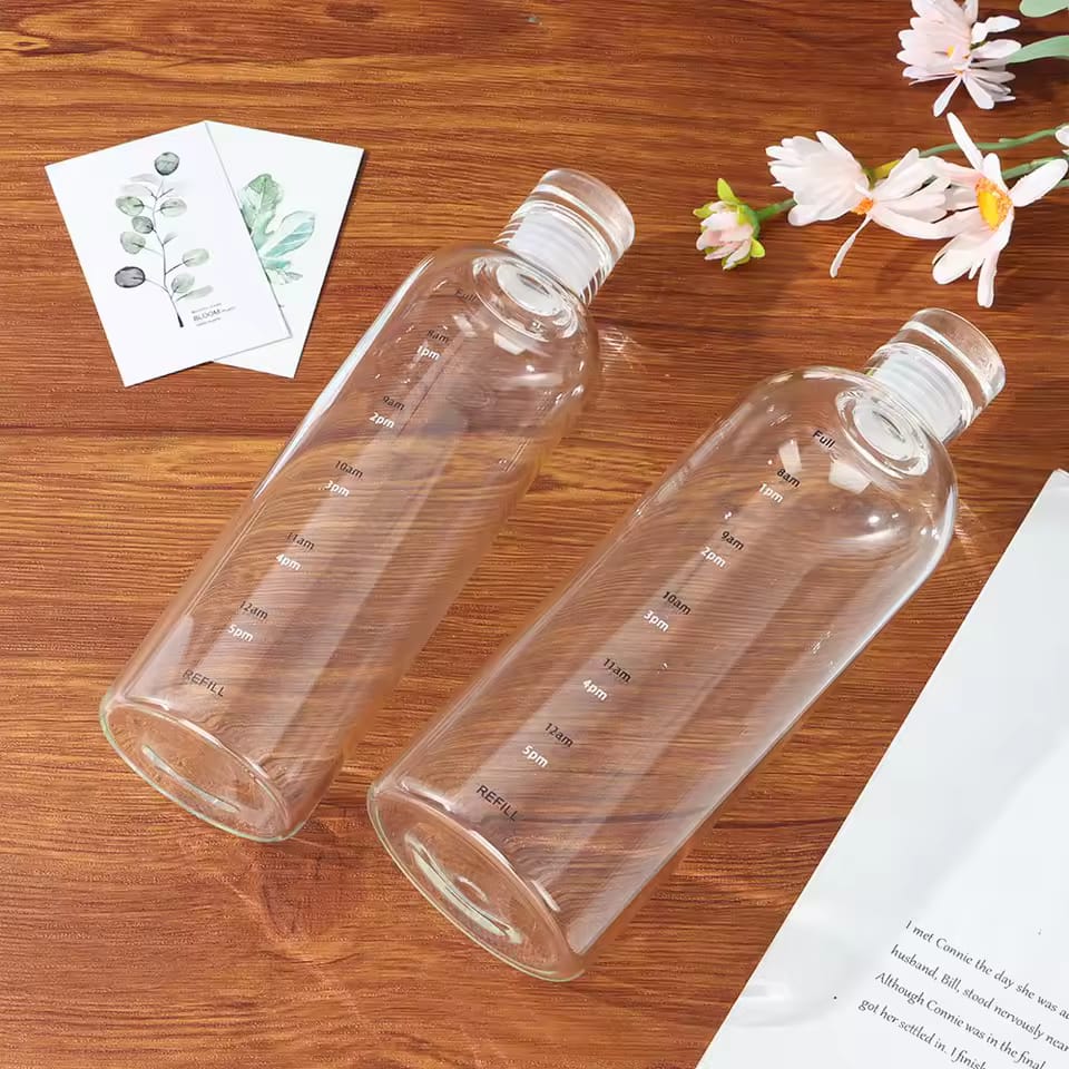 Transparent Glass Bottle