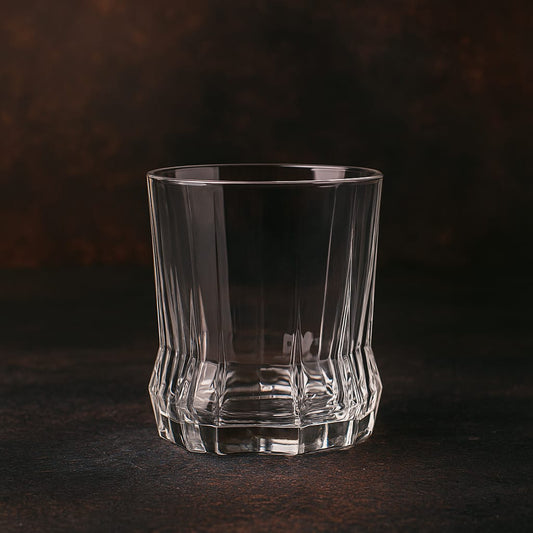 Crystal Wave Premium Drinking Glass