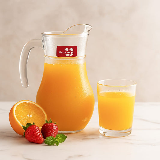 Sleek and Modern Glass Jug