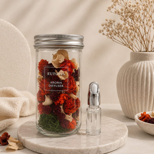 Premium Potpourri Aroma Diffuser with Fragrance Oil