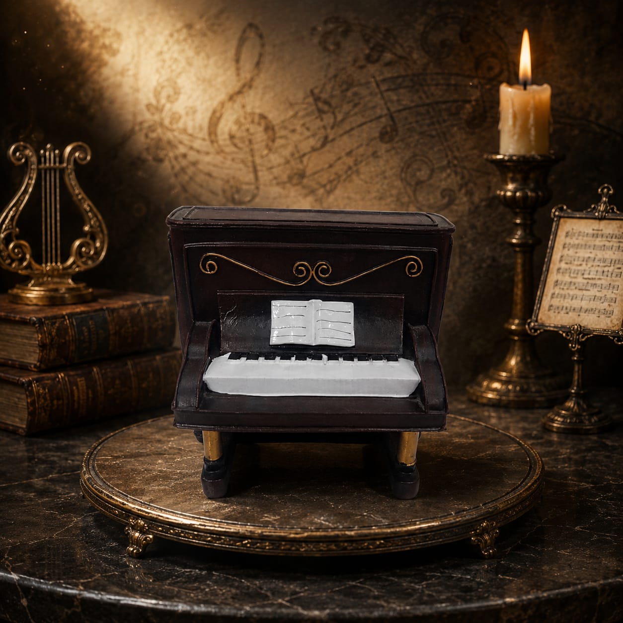 Timeless Piano Décor