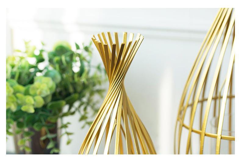 Nordic Style Metal Candle Holder