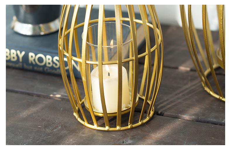 Nordic Style Metal Candle Holder