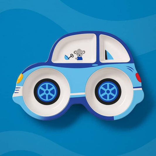 Car-Shaped Kids Portion Platter
